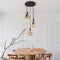 Atmooz - Hanglamp Sapa - Industrieel - Kroonluchter - Woonkamer / Slaapkamer / Eetkamer - Plafondlamp - Zwart - Hoogte 80cm - Metaal - Exclusief Lichtbronnen