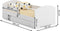 LUK - Peuterbed - tractor thema - 140x70cm - met matras en hekje