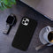 Coverzs iPhone 11 - Luxe Liquid Silicone case - Schokabsorberend - Zwart