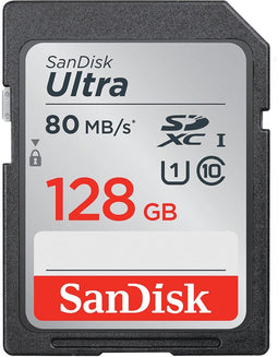Sandisk Ultra SDSDUNR - SDXC Geheugenkaart 128GB - UHS-I Class 10 80MB/s