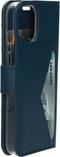 Mobiparts iPhone 12 Mini - Classic Wallet Case - Ruimte voor pasjes - Blauw