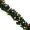 vidaXL - Kerstslinger - 5 m - 75 LED's - groen - goud en rood