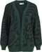 VILA VIALIRA L/S JACQUARD KNIT CARDIGAN - Dames Vest - Maat M