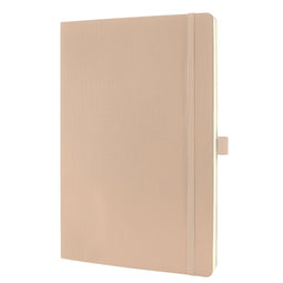 Sigel notitieboek - Conceptum Pure - A4 - beige - softcover - 194 pagina's - ruit - 80 grams papier - SI-CO330