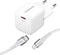 Intenso W30C - GaN Voedingsadapter 30W + C315L Lightning Kabel - Snelladen PD 3.0