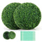 Coast Buxusbol - Kunstplant - 50 cm - Levendig groen - (2 stuks)