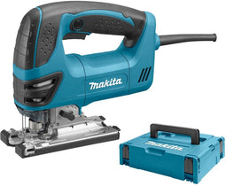 Makita 4350FCTJ - Decoupeerzaag - 800-2800rpm - 26mm zaaglengte - D-greep (Top Handle) - Afzuigaansluiting - Schuine zaagsnedes (45 °) - Snoerlengte 2,5m