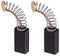 Grafitos Marjal 9380 - Borstels voor elektrische motor - 5 x 8 x 16 mm Antraciet (2 stuks)