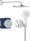 GROHE Precision SmartControl - Inbouw douchesysteem - TurboStat technologie - Chroom