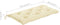 vidaXL - Tuinbankkussen - 110x50x7 - cm - oxford - stof - crèmewit