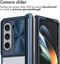 iMoshion Hoesje Geschikt voor Samsung Galaxy Z Fold 5 Hoesje - iMoshion Camslider Backcover - Donkerblauw