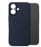 My Style Hoesje geschikt voor Apple iPhone 16 MagSafe Telefoonhoesje Flexibel TPU | My Style Protective Flex Backcover | Geschikt voor MagSafe | Geschikt voor Draadloos Opladen met Magnetische Ring | MagSafe Case - Marineblauw