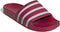 adidas ADILETTE - Slippers - Voorgevormd voetbed EVA - Collegiate Burgundy/Ftwr White/Ftwr White