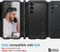 Spigen Tough Armor - Samsung Galaxy S24 (2024) - 3-laags bescherming met kickstand - Zwart
