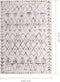 vidaXL - Vloerkleed - met - print - 160x230 - cm - stof - meerkleurig