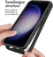 imoshion Hoesje Geschikt voor Samsung Galaxy S23 FE Hoesje - imoshion 360° Full Protective Case - Zwart / Transparant