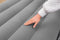 Bestway Luchtbed 1 Persoons - Luchtmatras 191 x 97 x 46 cm - met Ingebouwde Pomp en Leegloopventiel - Tritech Materiaal - Behoud zijn Vorm - Kampeer Accessoires - Zwart/Grijs