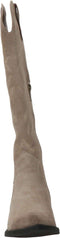 PS Poelman CILLY - Cowboylaarzen - Suède - Taupe - Maat 38
