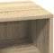 vidaXL - Nachtkastje - met - LED - in - Sonoma - Eiken - 50x34,5x50 - cm
