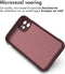 imoshion Hoesje - Geschikt voor iPhone 11 - EasyGrip Backcover - Aubergine
