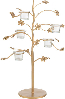 J-Line kandelaar Tafel - metaal - goud