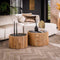 AnLi Style Salontafel set/2 slate round