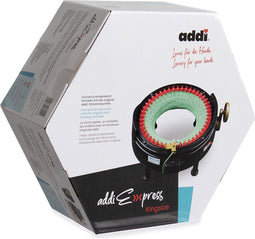 Addi Express Kingsize - Breimolen - 46 naalden - Zwart Rood