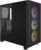 Corsair 3000D RGB Airflow - Mid-Tower ATX Behuizing - 3 AR120 RGB-fans - Zwart