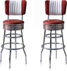 Bel Air Retro Barkruk BS-29CB Ruby 1+1 Bundel