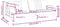 vidaXL - Slaapbank - met - armleuningen - fluweel - roze