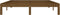 vidaXL - Bedframe - massief - grenenhout - honingbruin - 160x200 - cm