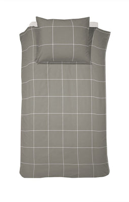 Cinderella Robyn - Dekbedovertrek - Satijn - 140x200/220 cm - Taupe + 1 kussensloop 60x70