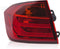 Achterlicht links - voor BMW F30 2011-2015 Sedan - rood