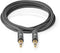 Nedis CATB22000GY10 - Kabel 3.5mm analoog - 100cm - Grijs