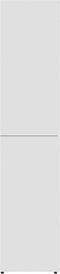 vidaXL - Schoenenkast - 80x39x178 - cm - bewerkt - hout - hoogglans - grijs