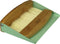 CABANAZ - kruimelveger, metaal en bamboe, incl. magneet, TABLE SWEEPER, groen