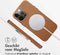 Accezz iPhone 14 Pro Max - Leren Backcover - Geschikt voor MagSafe - Sienna Brown
