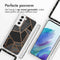 iMoshion Hoesje Geschikt voor Samsung Galaxy S21 FE Hoesje Met Koord - iMoshion Design Hoesje met Koord - Zwart / Meerkleurig / Goud / Black Graphic
