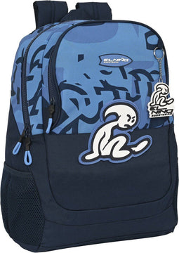 Schoolrugzak El Niño Bahia Blauw (32 x 44 x 16 cm)