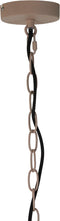 Light & Living Hanglamp Fynn - 50cm - Lichtbruin
