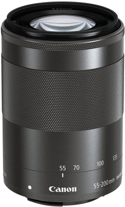 Canon EF-M 55-200mm f/4.5-6.3 IS STM - Zoomlens - Beeldstabilisatie - Zwart