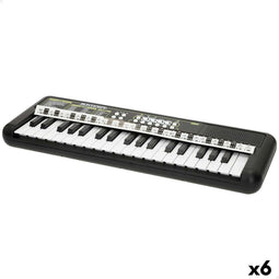 Met Toetsenbord met 37 toetsen Bontempi 42 x 4 x 15 cm (6 Stuks)