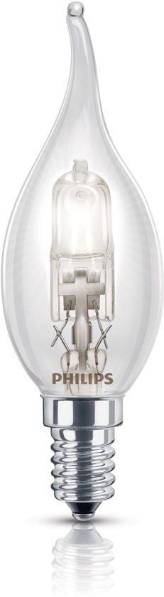 Philips Eco30 - Halogeenlamp E14 - Dimbaar 18 W - 2800 K