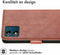 iMoshion Hoesje Geschikt voor Motorola Moto E13 Hoesje Met Pasjeshouder - iMoshion Luxe Bookcase - Bruin