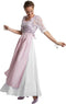 dressforfun Maxi-Dirndl Neuschwanstein model 2 XXL - verkleedkleding - vetersluiting - lichtroze