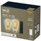 WiZ Filament ST64 E27 - Slimme lamp met dimmer en instelbaar wit licht - Amber (2 stuks)
