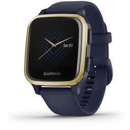 Garmin Venu Sq Music Edition - Smartwatch - Hartslagmonitoring Muziek - Blauw
