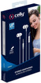 Celly UP500 - In Ear Oordopjes - 3,5 mm audiojack met afstandsbediening - Wit