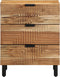 vidaXL - Nachtkastje - 50x33x62 - cm - Massief - Acaciahout