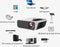 Belesy® Beamer Projector Z3 Compact - Support 4K - Contrast 10.000:1 - 4.500 Lumen - Projectie 50 tot 200 inch - Beamers - Wifi & Android - Cadeau - WK 2022 - Moederdag